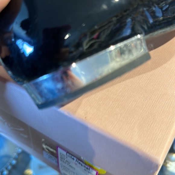 Miu Miu Bow Flat Sz 39 Patent Leather - Picture 11 of 12